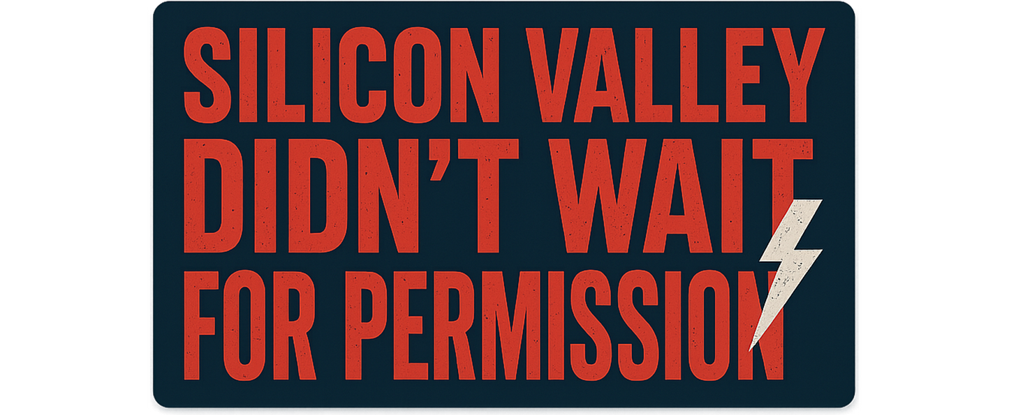 Silicon Valley Didn't Wait For Permission Mug