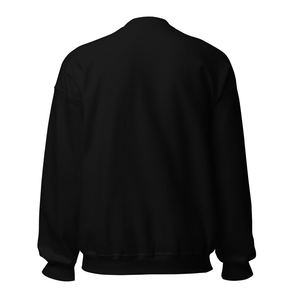 Great Again? We Never Stopped. Crewneck Sweatshirt — political satire crewneck sweatshirt mockup — view 4