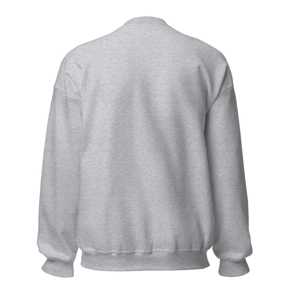 Define 'Great.' I'll Wait. Crewneck Sweatshirt — political satire crewneck sweatshirt mockup — view 8