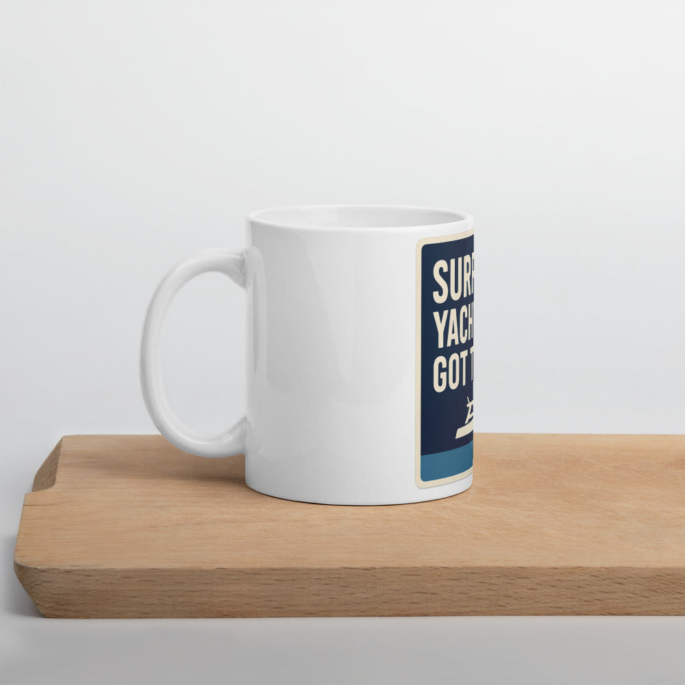 "Surprise: Yacht Guys Got The Cut." Mug