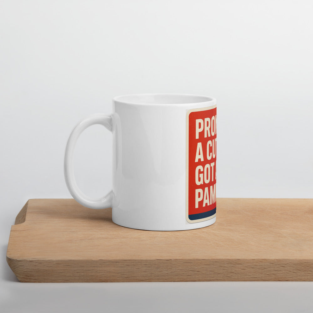 "Promised A Cut. Got A Pamphlet." Mug