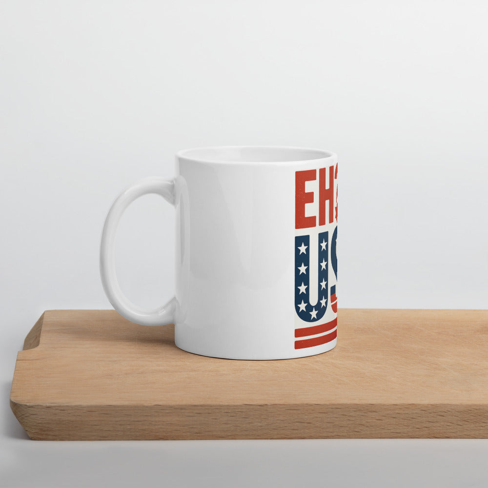 "Eh? More Like USA!" Mug — political satire mug mockup — view 5