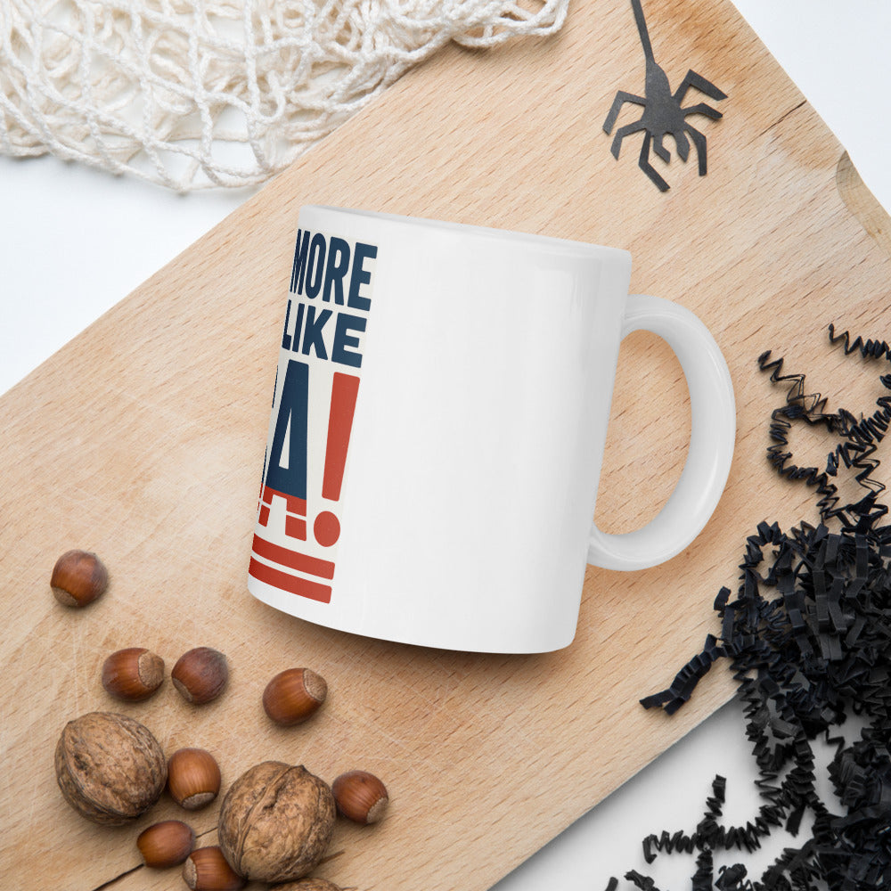 "Eh? More Like USA!" Mug — political satire mug mockup — view 7