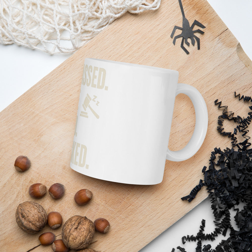 Bills Passed. Senate Napped. AI Hacked. Mug — political satire mug mockup — view 7