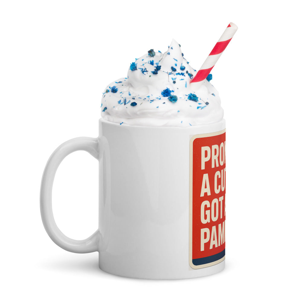 "Promised A Cut. Got A Pamphlet." Mug