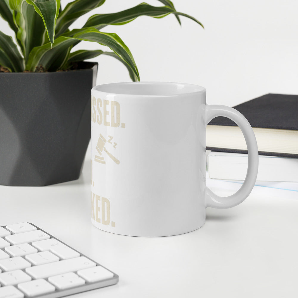 Bills Passed. Senate Napped. AI Hacked. Mug — political satire mug mockup — view 6