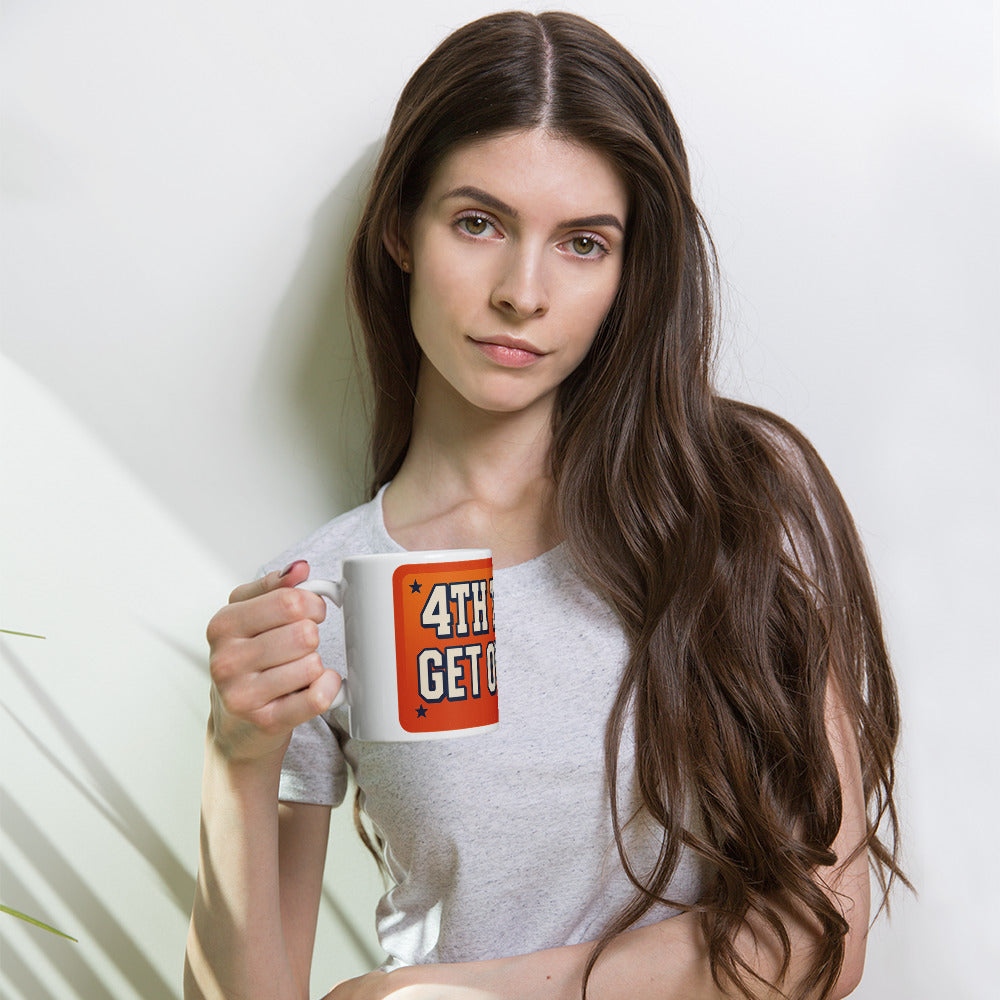 4TH TERM GET OVER IT Mug — political satire mug mockup — view 4